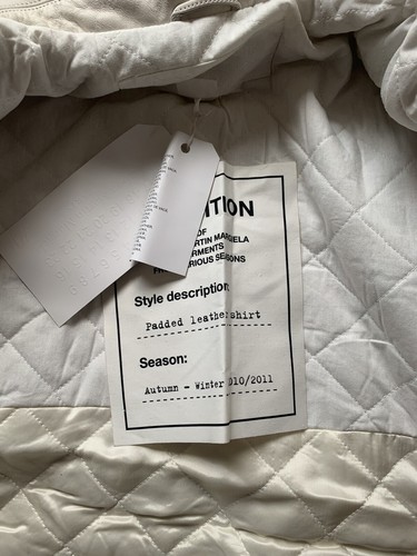 maison martin margiela X H&M Learher Jacket - Picture 5 of 6