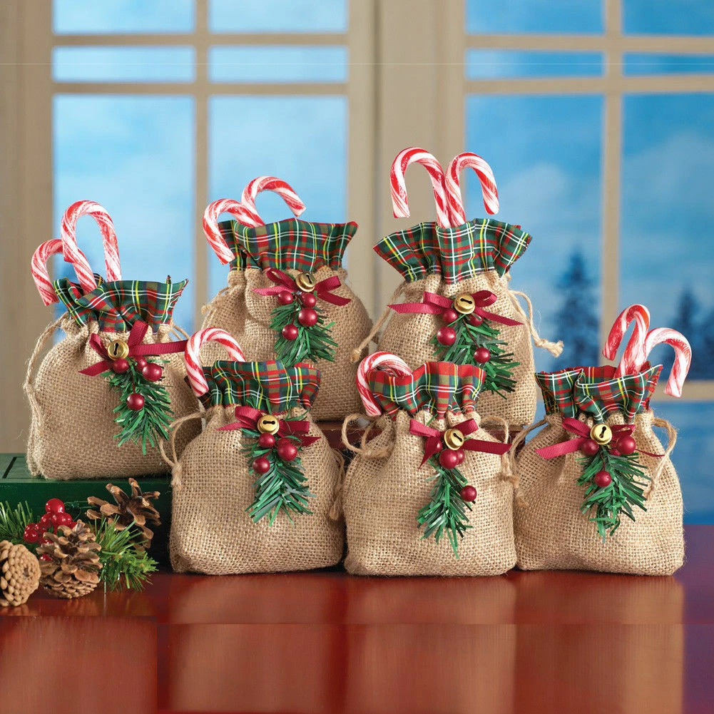 Wholesale Christmas Theme Boots Plastic Gift Bags 