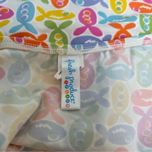 Fresh Produce Colorful Fish Stretch Tactel Nylon Skirt Size 6 - Picture 3 of 6