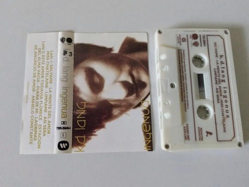 K.D. Lang Ingénue - Rare Cassette Tape Argentina Pressing NM Condition - Picture 2 of 3
