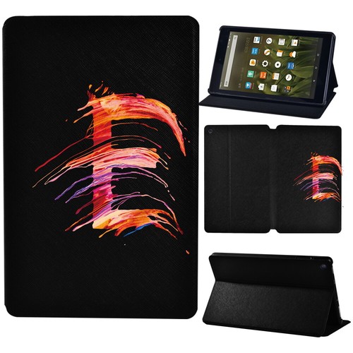 Painting Leather tablet Stand Cover Case For Amazon Fire 7/HD 8/8 Plus/HD 10+Pen - Picture 14 of 35