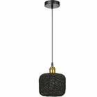 Suspension Lustre En Rotin De Bambou Naturel Tissé À La Main Rétro E27 Lampe À Suspension Réglable En Hauteur Vintage Loft Suspendus Lumières