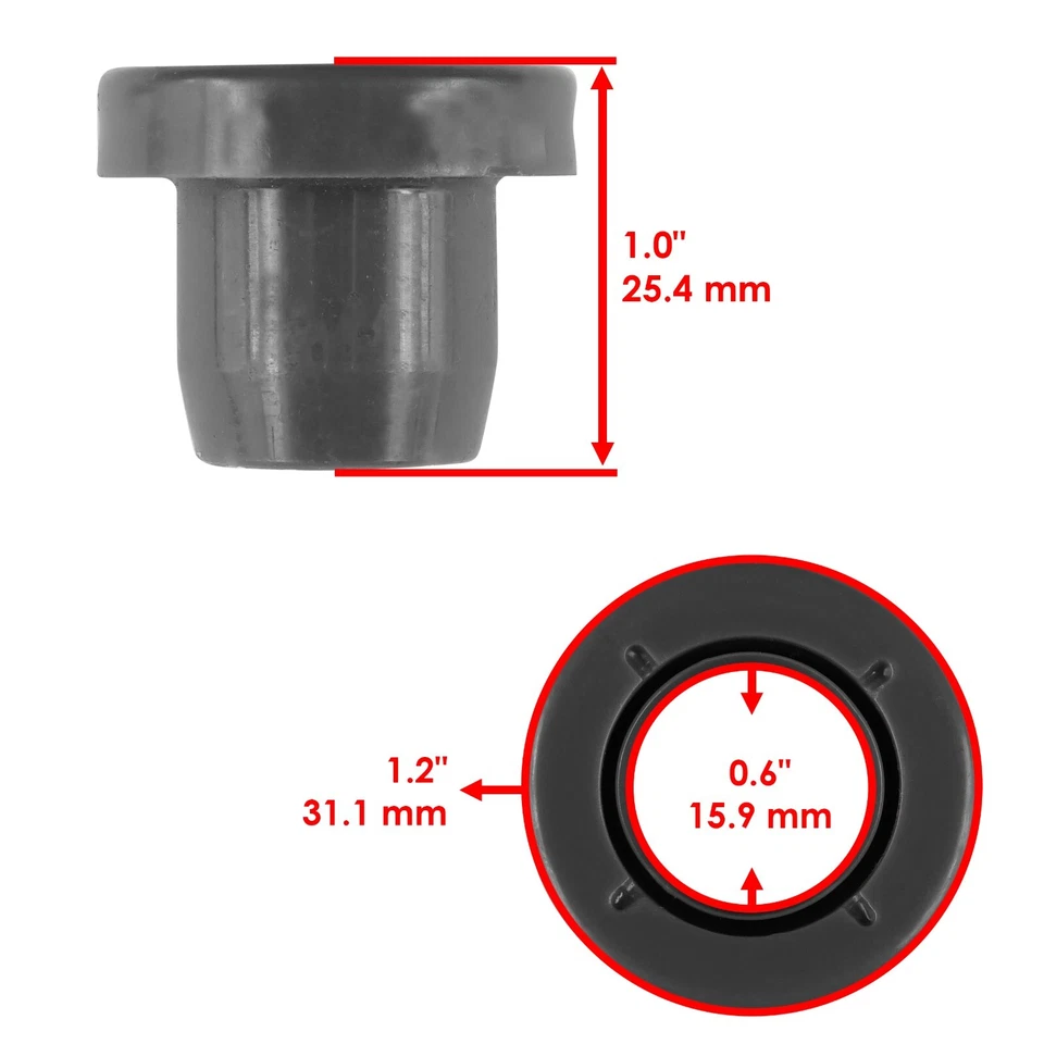 Kit de buje de suspensión trasera para Polaris Hawkeye 300 2X4 2007 2008 2009 2010 2011 Foto 4 de 4