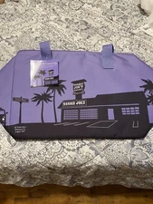 Trader Joe's Lavender Edition Reusable Insulated Shopping Eco Bag 8 Gallon RARE