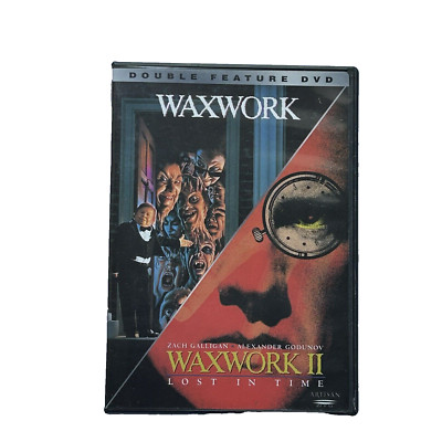 Waxwork / Waxwork II: Lost in Time Double Feature DVD Horror Sci-Fi 1991