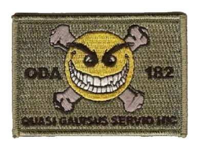 US Army 1st SFG 3rd BN Oda Alpha Team 182 Uniform patch Aufnäher