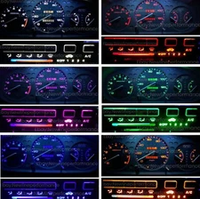 LED Cluster + Climate Control Bulb KIT for Honda Civic Ek 96-98 (Color Options)