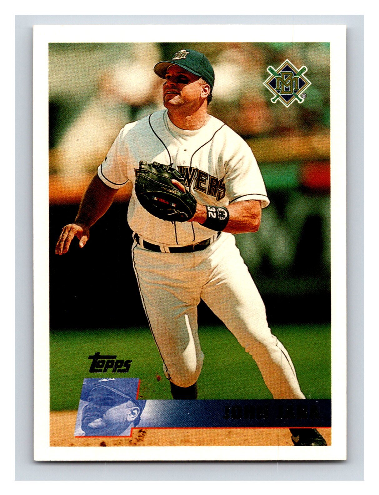 1996 Topps #317 John Jaha