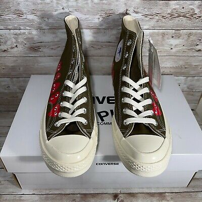CONVERSE X COMME DES GARCONS PLAY Chuck High Multi Heart CONVERSE X COMME DES GARCONS PLAY Chuck High Multi Heart