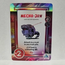 Doomlings Legends of Enderas Traits Mecha-Jaw 07/13 FUZE 1st Ed Holo Foil