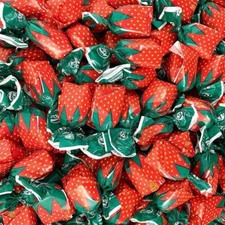 Strawberry Bon Bons by | 2 lbs of Strawberry Filled Hard Candy | Individually...