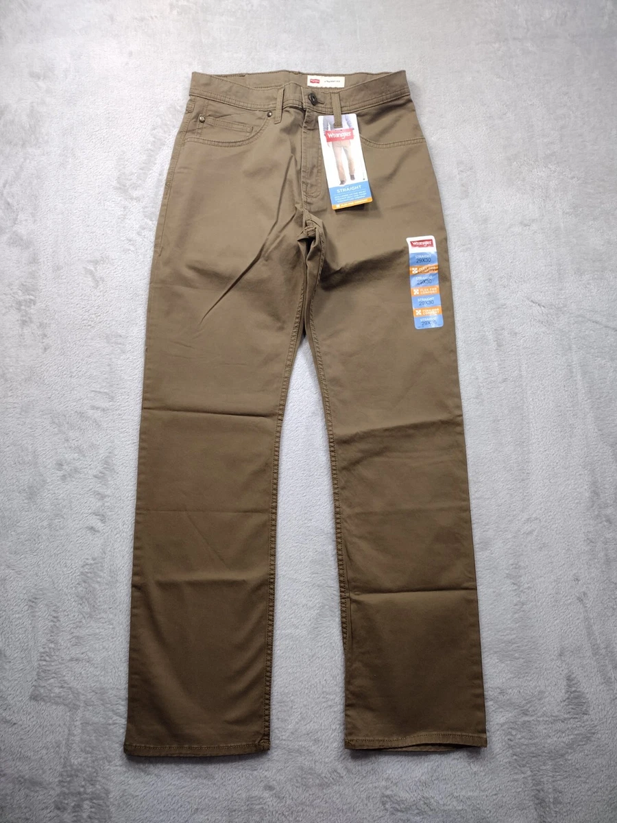 Wrangler straight cheap fit khaki