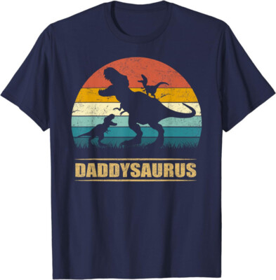 Daddysaurus Funny Dad Dinosaur Design Fathers Day Unisex T-Shirt