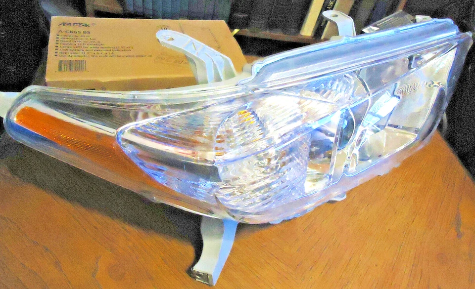 Conjunto de faros lado derecho para Toyota Highlander Eagle Eye 2011-2013 Foto 2 de 4