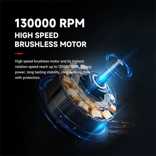 130000RPM Turbo Blower Jet Fan Violent Turbofan Brushless Motor Rechargeable ++ - Picture 3 of 16