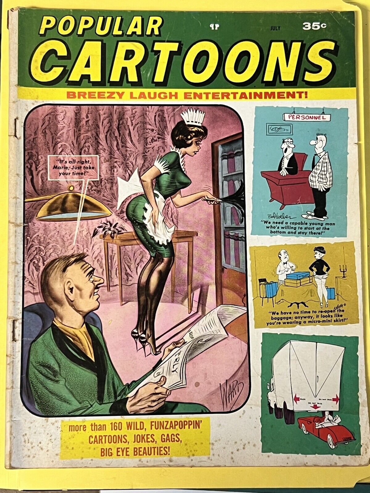 POPULAR CARTOONS (7/69) BILL WARD SPANKING CARTOON + DAN DECARLO GGA + PIN-UPS | eBay POPULAR CARTOONS (7/69) BILL WARD SPANKING CARTOON + DAN DECARLO GGA + PIN-UPS | eBay