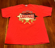 Vintage St. Louis Cardinals T-Shirt L baseball soft 90s Single Stitch Size L