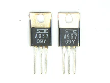 2SA957 "Original" SANKEN Transistor 2  pcs