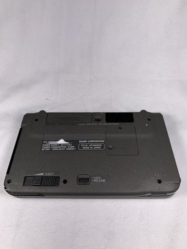 Organisateur vintage Sharp Wizard OZ-9500 avec modem fax CE-FM4 fonctionne/pièces - Photo 2 sur 3
