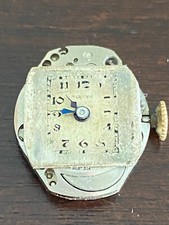 VINTAGE LADIES BULOVA WRIST WATCH MOVEMENT, CAL. 6AM, KEEPING TIME, 17 JEWEL