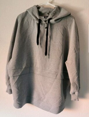 Zara Oversized Womens Grey hoodie Size small