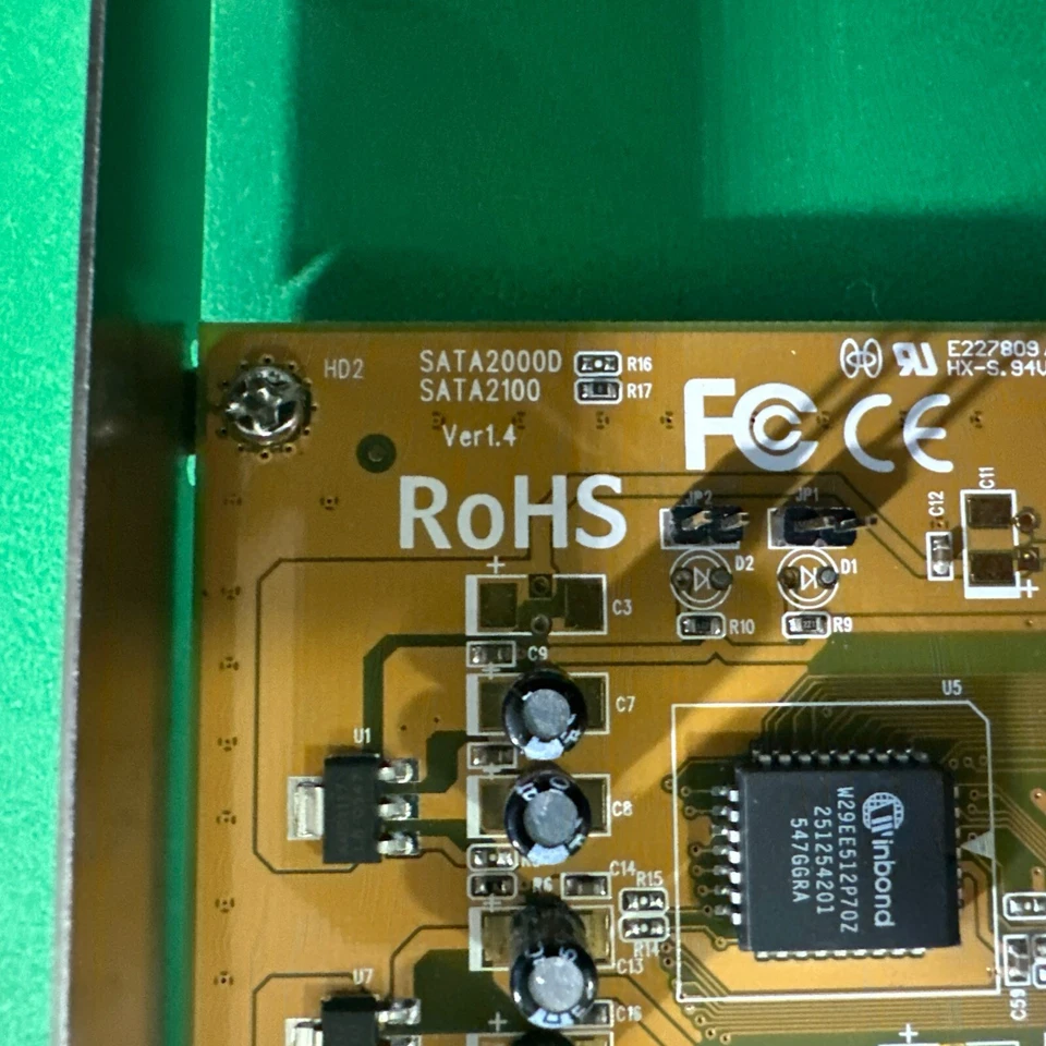 Sunix SATA2100 PCI Express Serial Channel Card - New Open Pack - Image 4 of 4