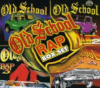Various Artists - Old School Rap, Vol. 1-4 [New CD] Ltd Ed