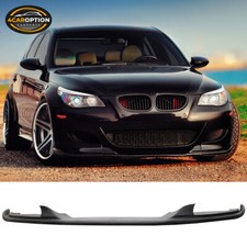 Fits 04-10 E60 5-Series Aftermarket M5 Style Bumpers H-Style Front Bumper Lip