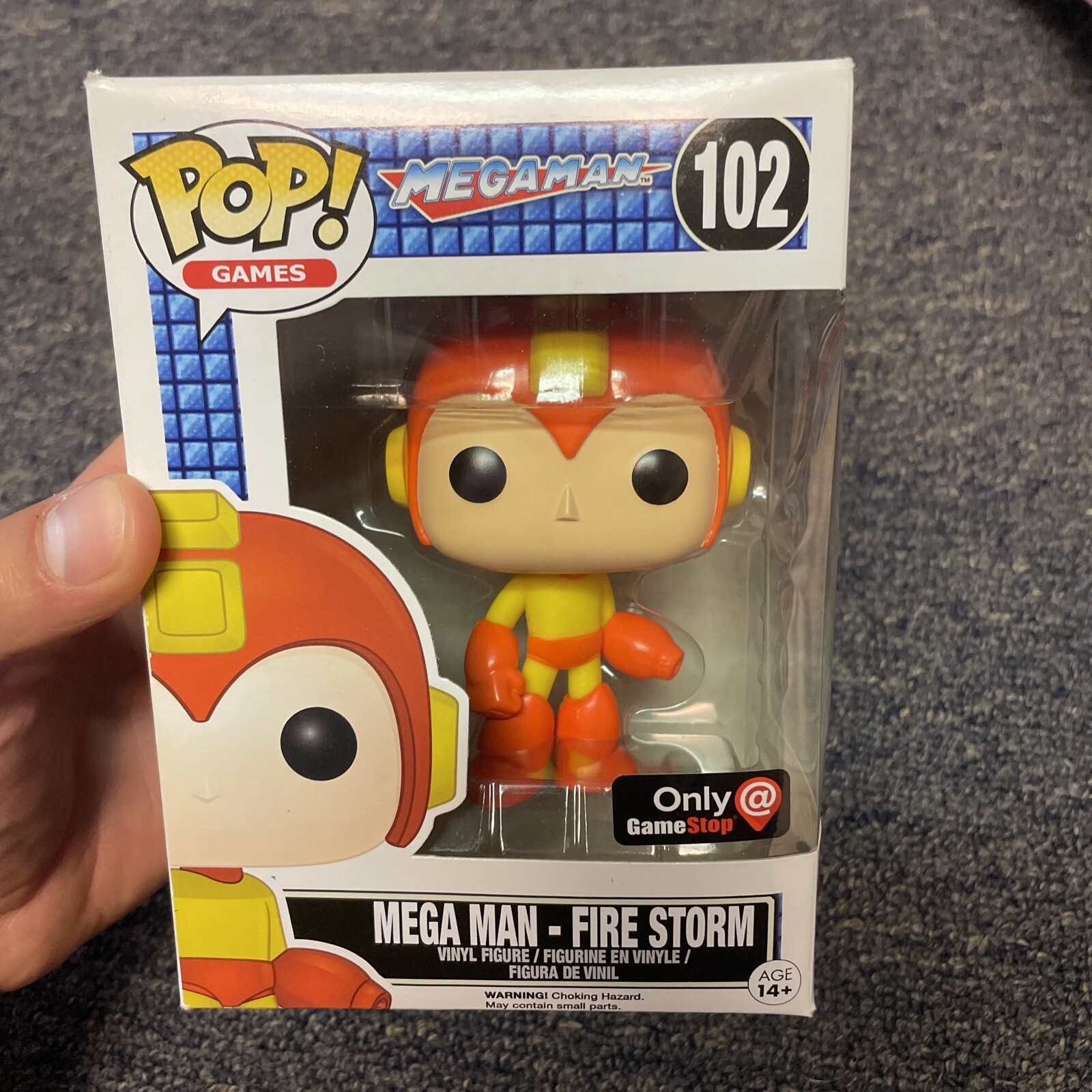 En Oferta Funko Fire Storm (Mega Man) #102 ¡Pop! Figura De Vinilo