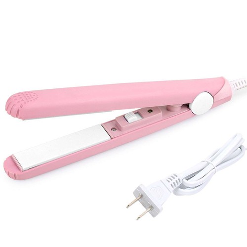 Womens Professional Mini Hair Iron Hair Straightener Curler Hair Irons Portable - Picture 17 of 18