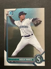 Noelvi Marte 2022 Bowman Chrome Prospect Card BCP-186