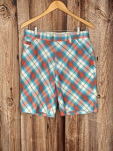 Royal and Awesome Golf Shorts Blue 