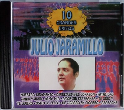 JULIO JARAMILLO - 10 Grandes Exitos (DCA) CD - NEW