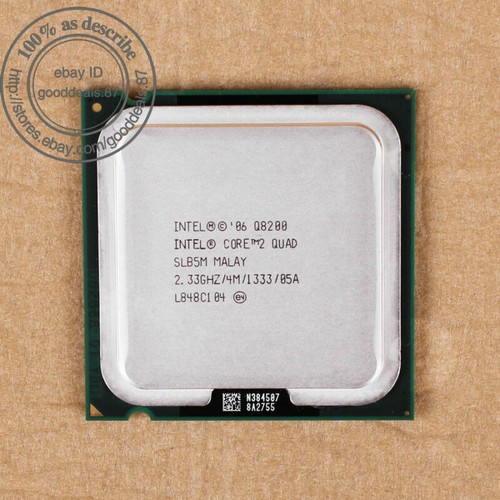 Intel Core2 Quad Q6600 Q6700 Q8200 Q8300 Q8400 Q8400S LGA 775 Processor CPU - Imagen 4 de 7