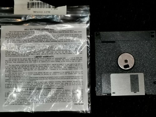 Dell Diagnostics Version DIAG 3.95A F3 WW DELLDIAG Floppy 3.5”P/N 71690 - Picture 10 of 12