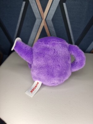 Aurora Palm Pals Flo Watering Can Stuffed Animal - 5 Inch Purple Plush