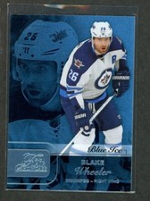 2015-16 FLEER SHOWCASE FLAIR BLUE ICE #4 BLAKE WHEELER 32/99   *12423
