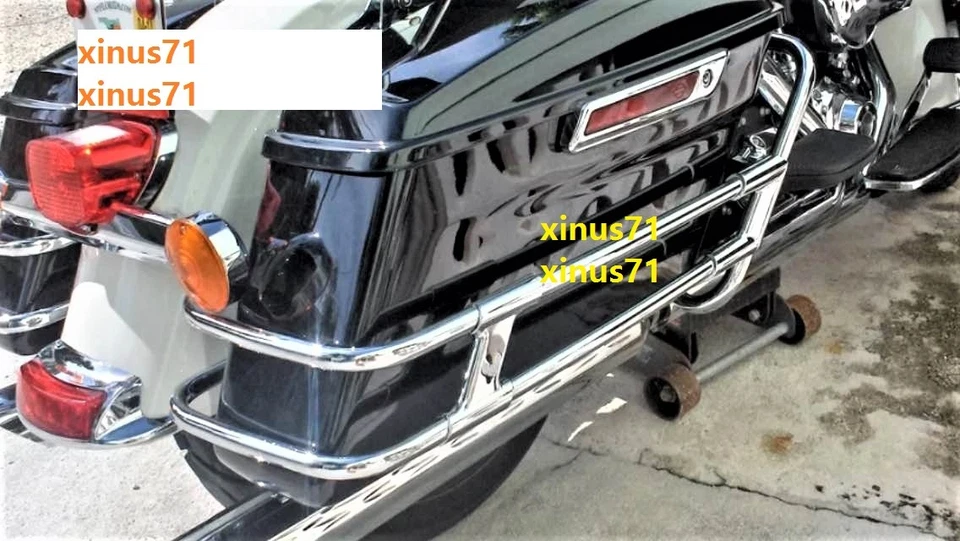 马鞍袋护栏适用于哈雷旅游模型 Electra Glide Road King 2019 2023 — 第 2/4 张图片