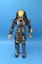 Figura de acción NECA AVP Unmasked Scar Predator 7"" auténtica Alien vs Predator