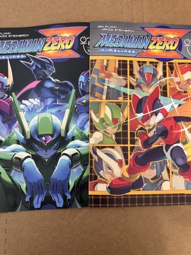 #001 - Megaman Timelines Zero #1 | 2 book bundle