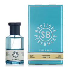 Shay and Blue Cedarwood Grapefruit Eau De Parfum Grapefruit Coffee Bean Patchoul