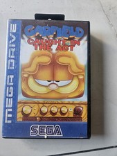 Sega Mega Drive Garfield Caught in the Act Pa...