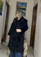 Vintage real fur coat for women