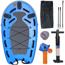 Inflatable Sled Water Floating Mat Jet Ski Board for Emergency Rescue Surfing US