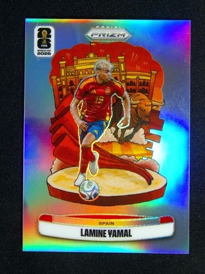 2026 Panini Prizm World Cup Lamine Yamal #6 National Landmarks Case Hit SSP