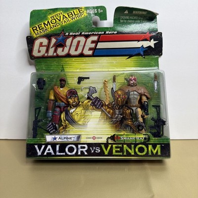 GI Joe Valor vs Venom Alpine & Swamp Rat 2 pack Hasbro NEW | eBay
