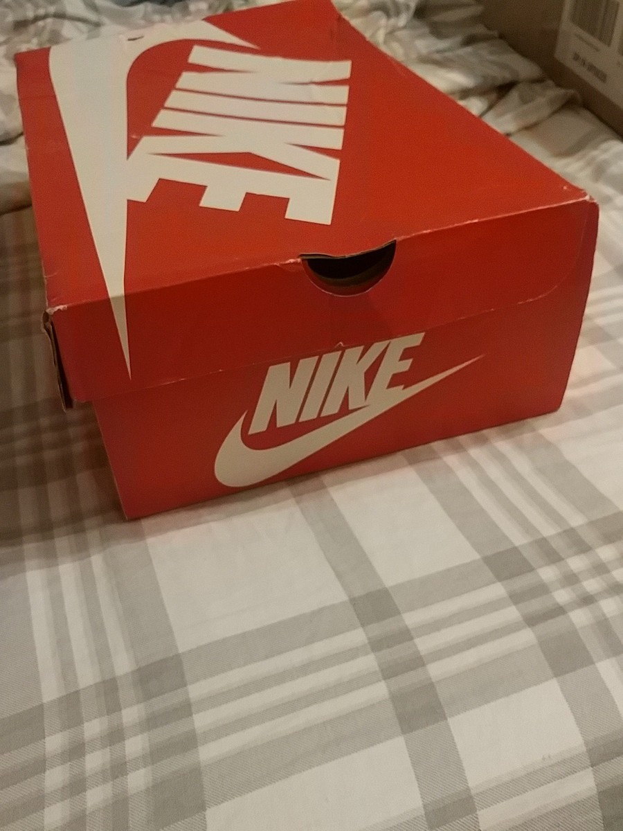 Nike EMPTY Shoe Box Orange Red Shoebox Size 11 Replacement Air Max Exosense SE — product photo 3 of 11