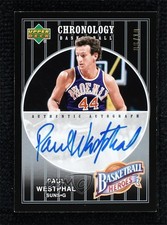 2006-07 Upper Deck Chronology Basketball Heroes 8/10 Paul Westphal Auto HOF 2d0