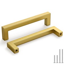 5 Inch Gold Cabinet Pulls 30 Pack Brushed Brass Cabinet Pulls Gold Kitchen