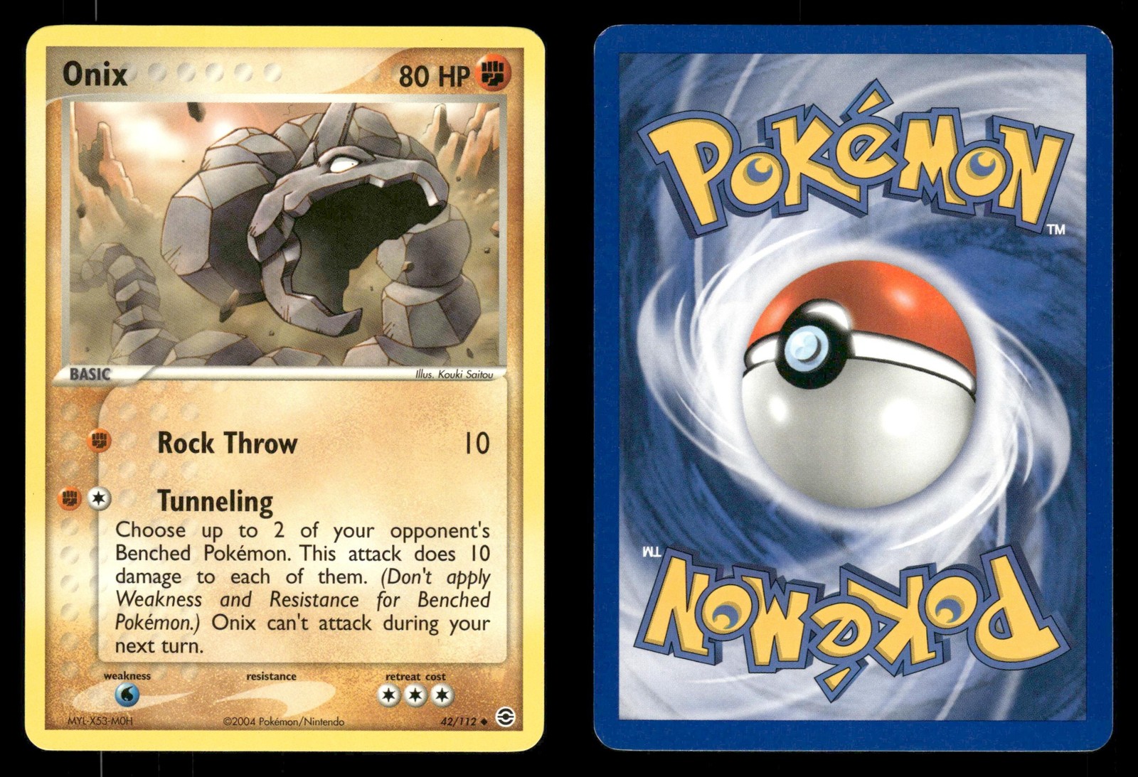 Onix 42/112 FireRed & LeafGreen RG MP